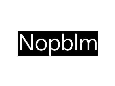 NOPBLM商标图