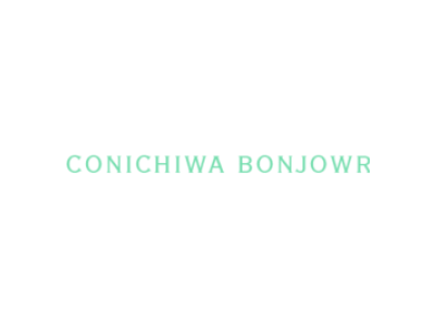 CONICHIWA BONJOWR