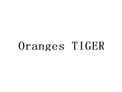 ORANGES TIGER