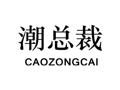 潮总裁 CAO ZONG CAI