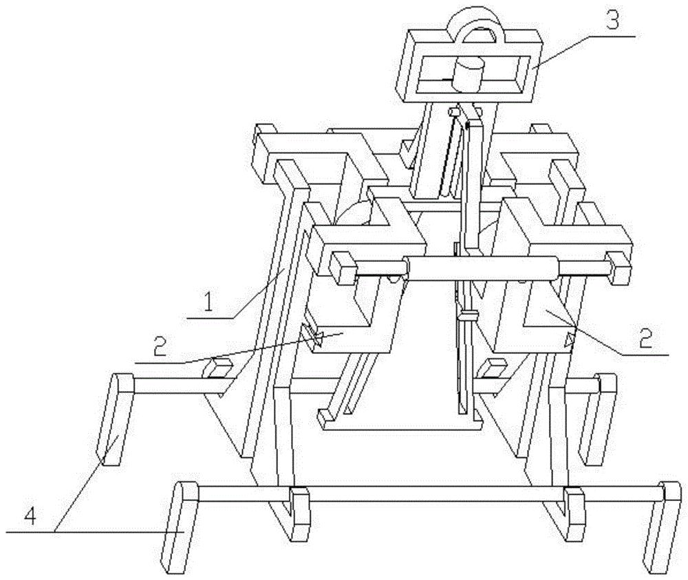一种折叠式工业集装箱吊装设备-专利