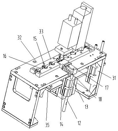 一种用于纽扣电池碰焊加工的输送机构-专利