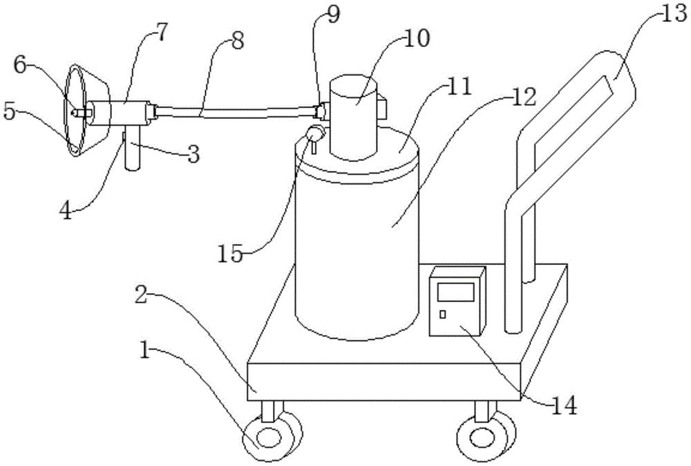 一种石墨烯散热器制备用涂料喷涂装置-专利