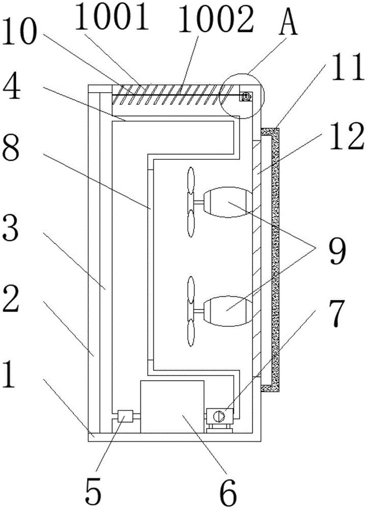 一种具有防尘功能的半导体显示器散热装置-专利