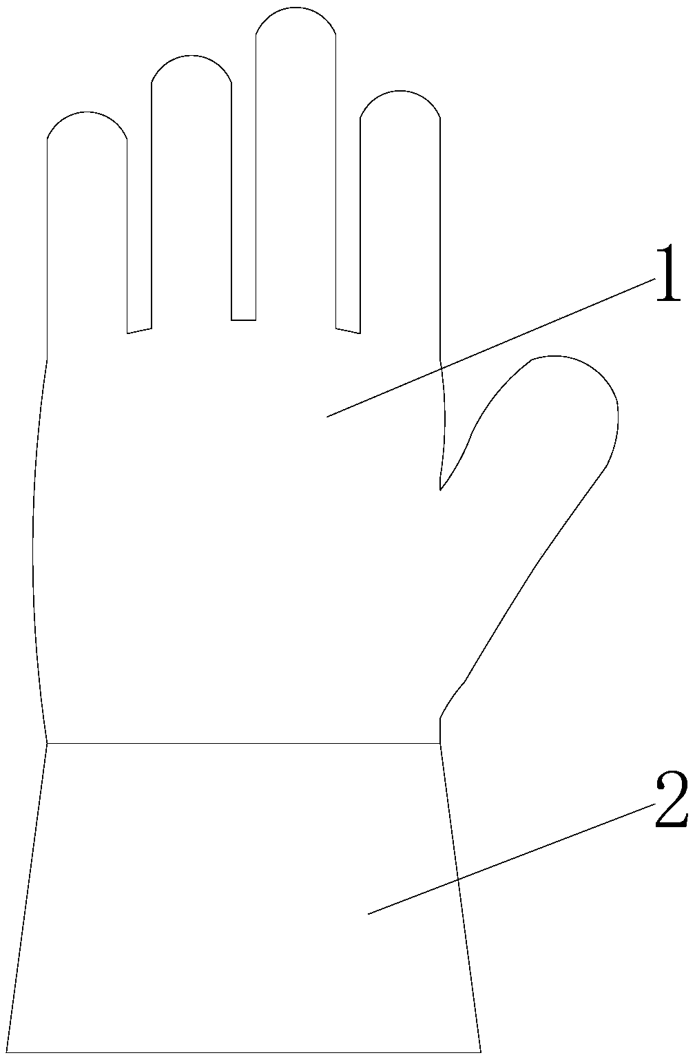 一种焊工用耐磨手套-专利