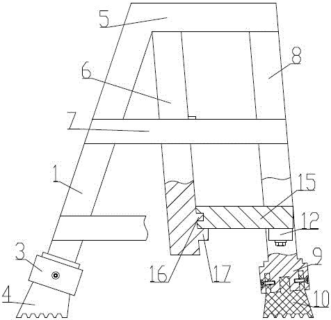 新型制作冰雕用工作臺架-專利