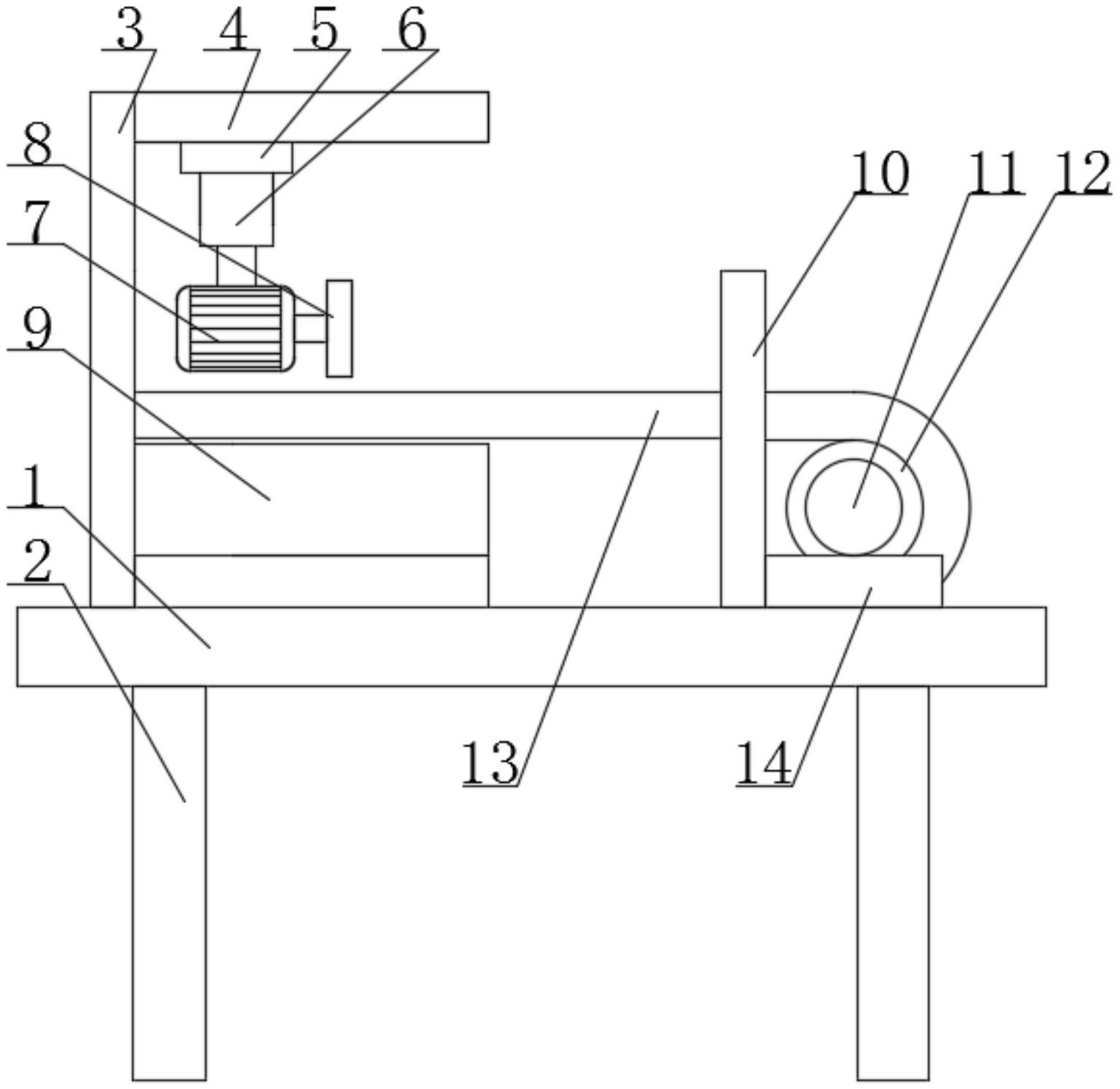 一种便于操作的木材加工切割机-专利