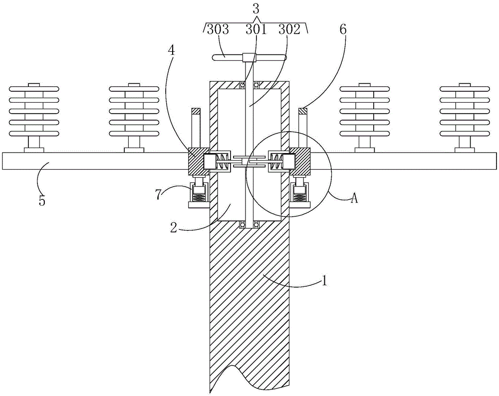 一种电线杆用连接构件-专利