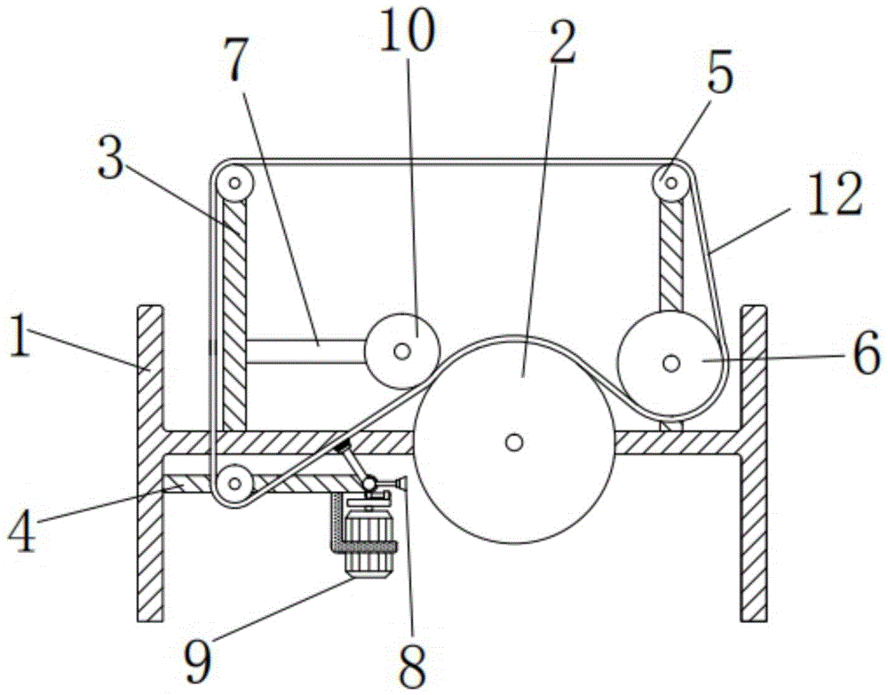 一种圆网造纸机的清洗装置-专利