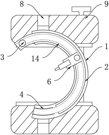 组合式电缆桥架焊接机-专利