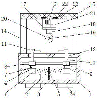 一种井盖加工用切割装置-专利
