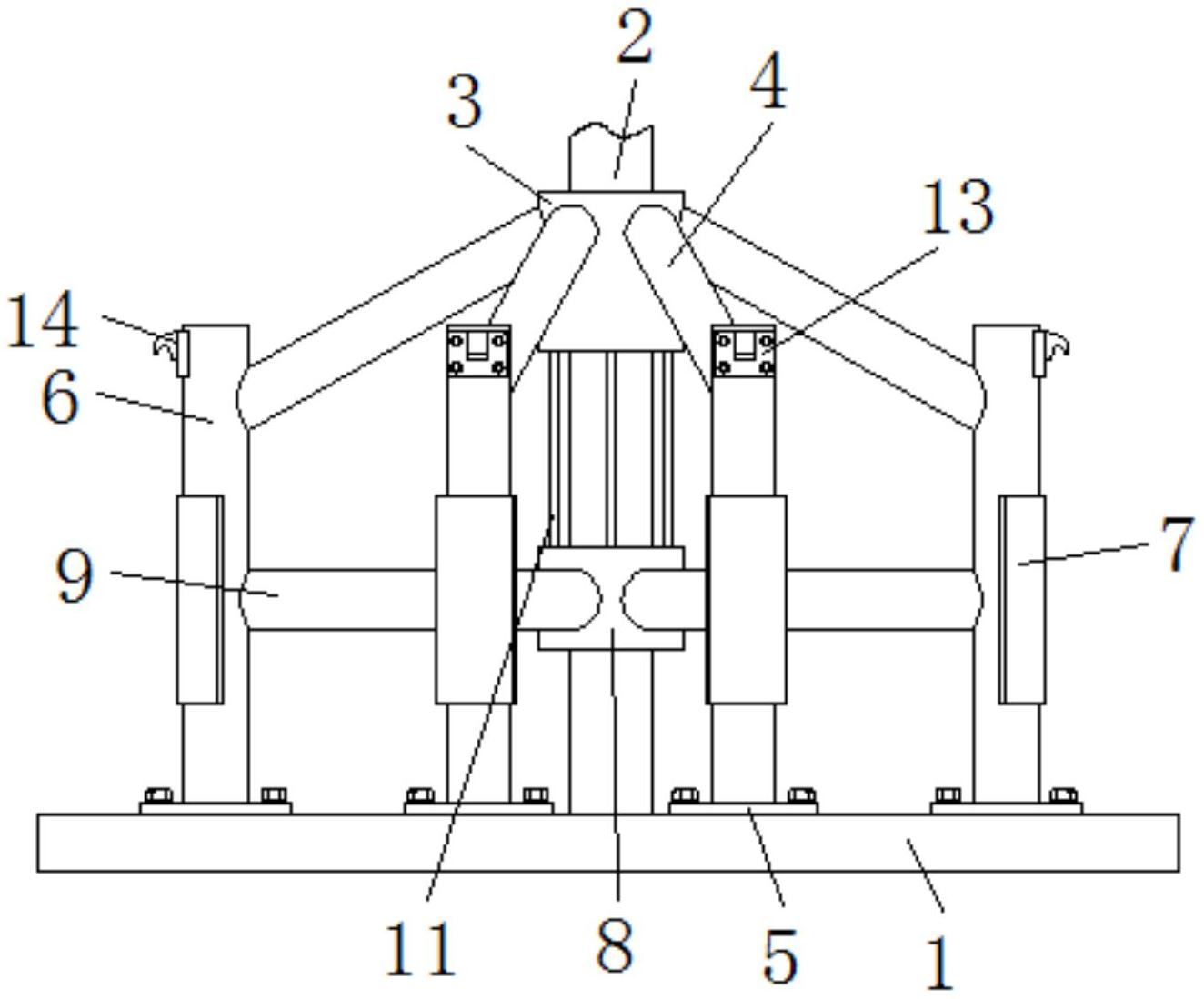 一种桩基承重柱用防撞装置-专利