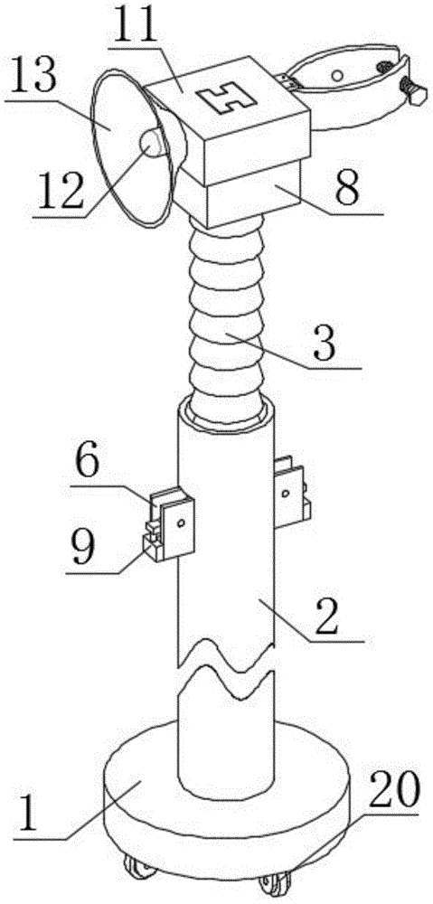一种装修用防滑落照明灯具-专利