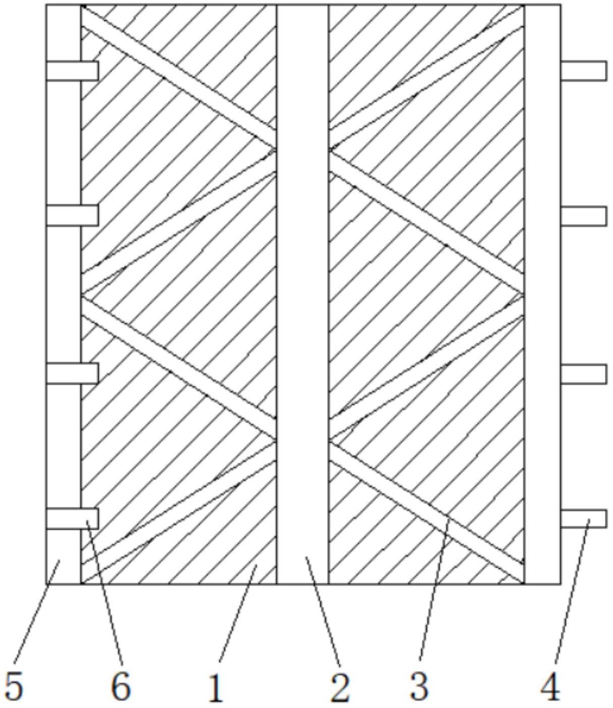 一种高强度钢结构复合墙体-专利