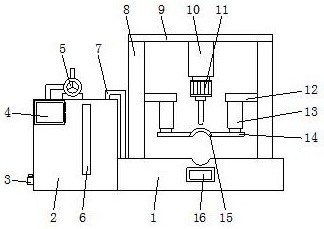 一种管材冲孔装置-专利