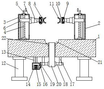 一种管材加工用定位装置-专利