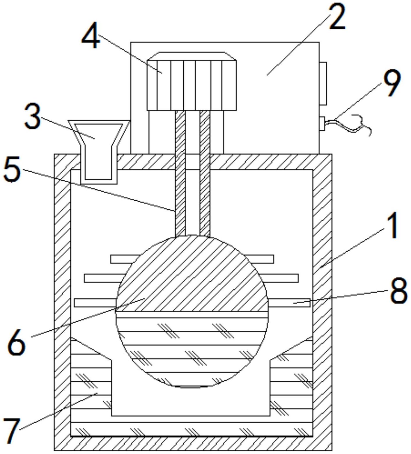 一种药材混合调制用混合挤压机-专利