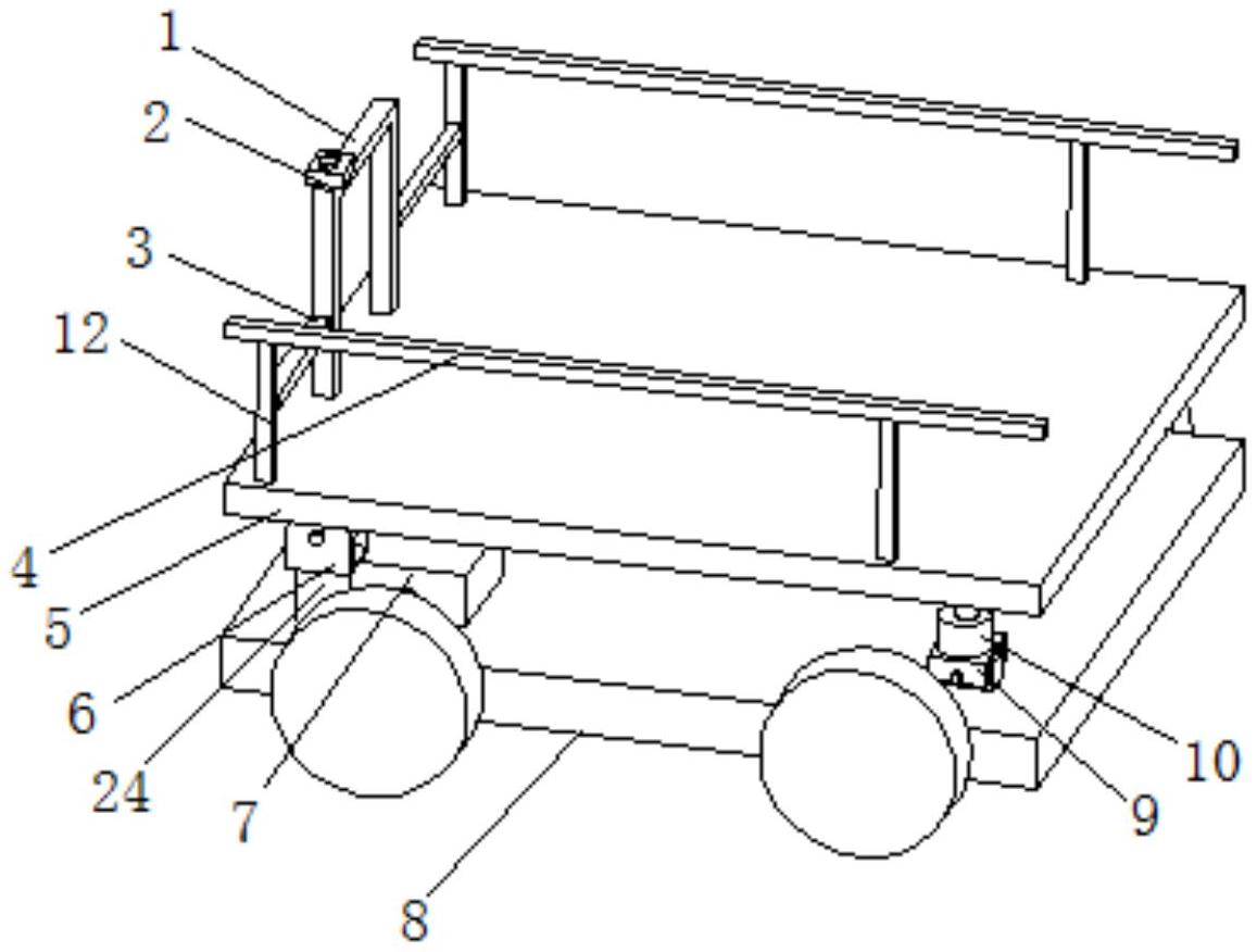 一种电动车齿轮轨道上下阶梯装置-专利