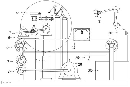 一种离合器飞轮具有外观检测功能的加工设备-专利