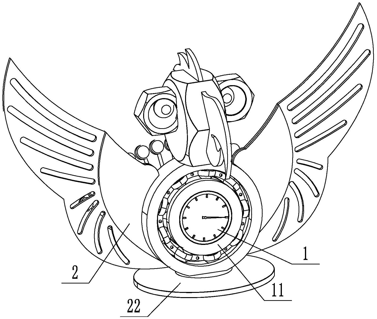 一种装饰钟表-专利
