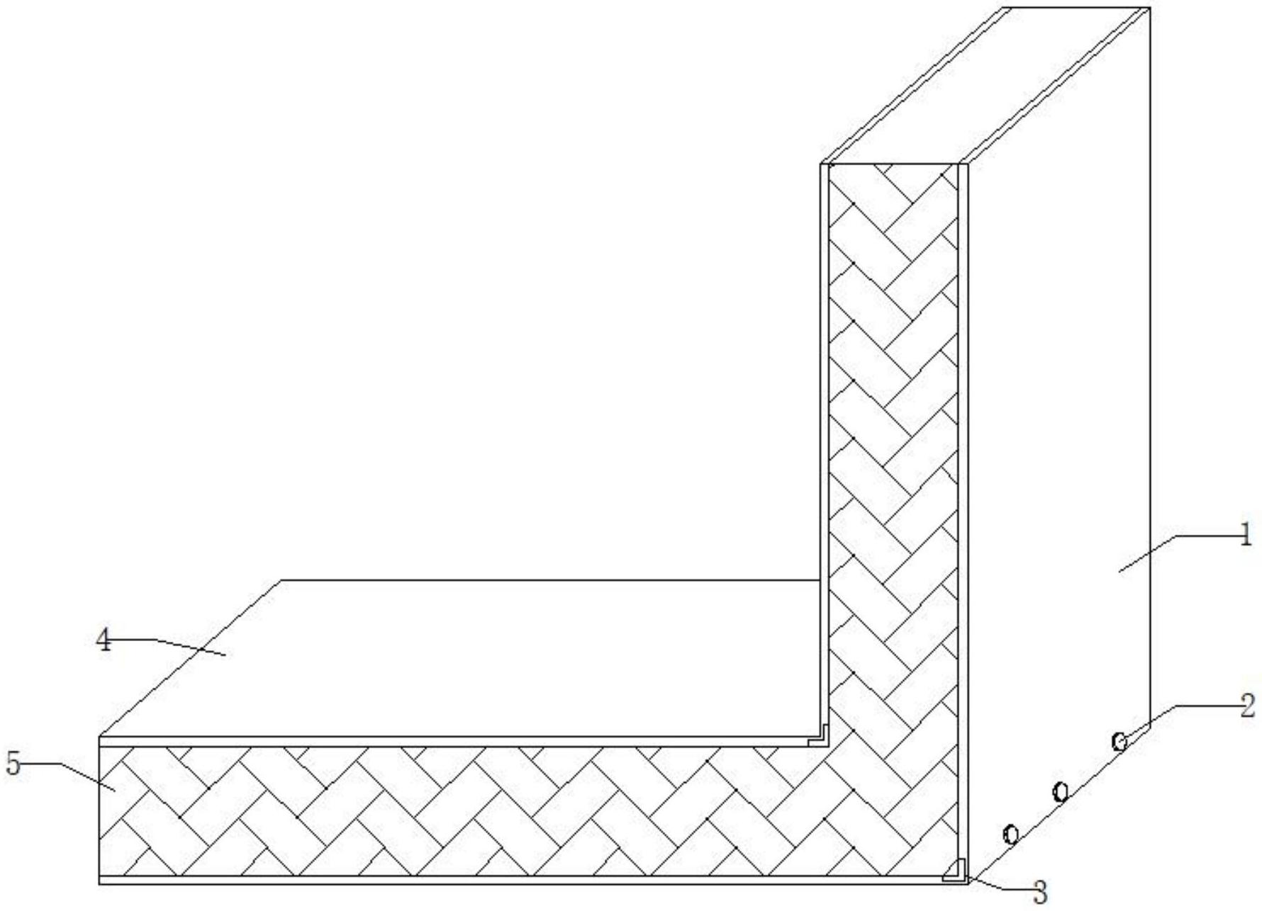 一种便于运输的钢结构拐角墙构件-专利