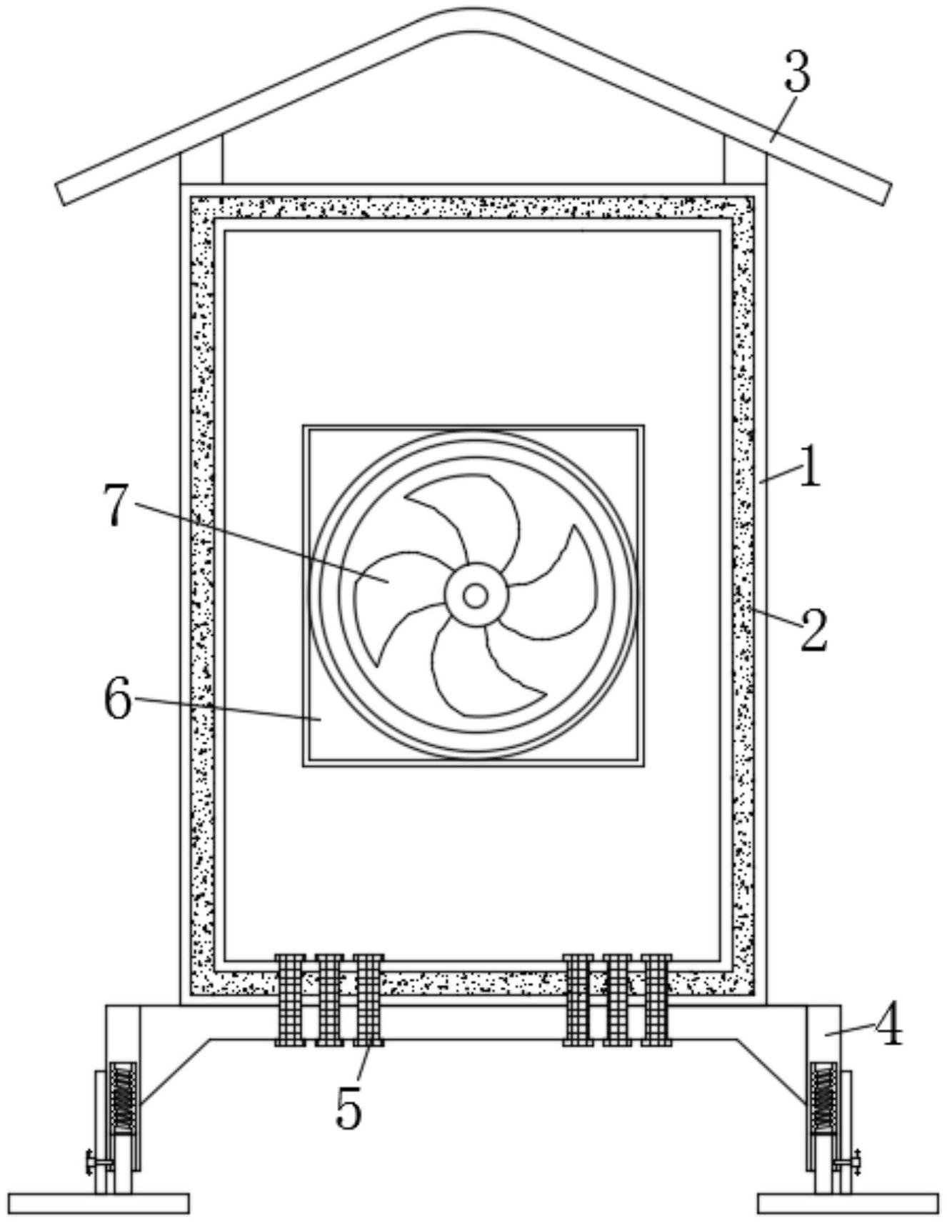 一种具有防潮结构的配电箱-专利