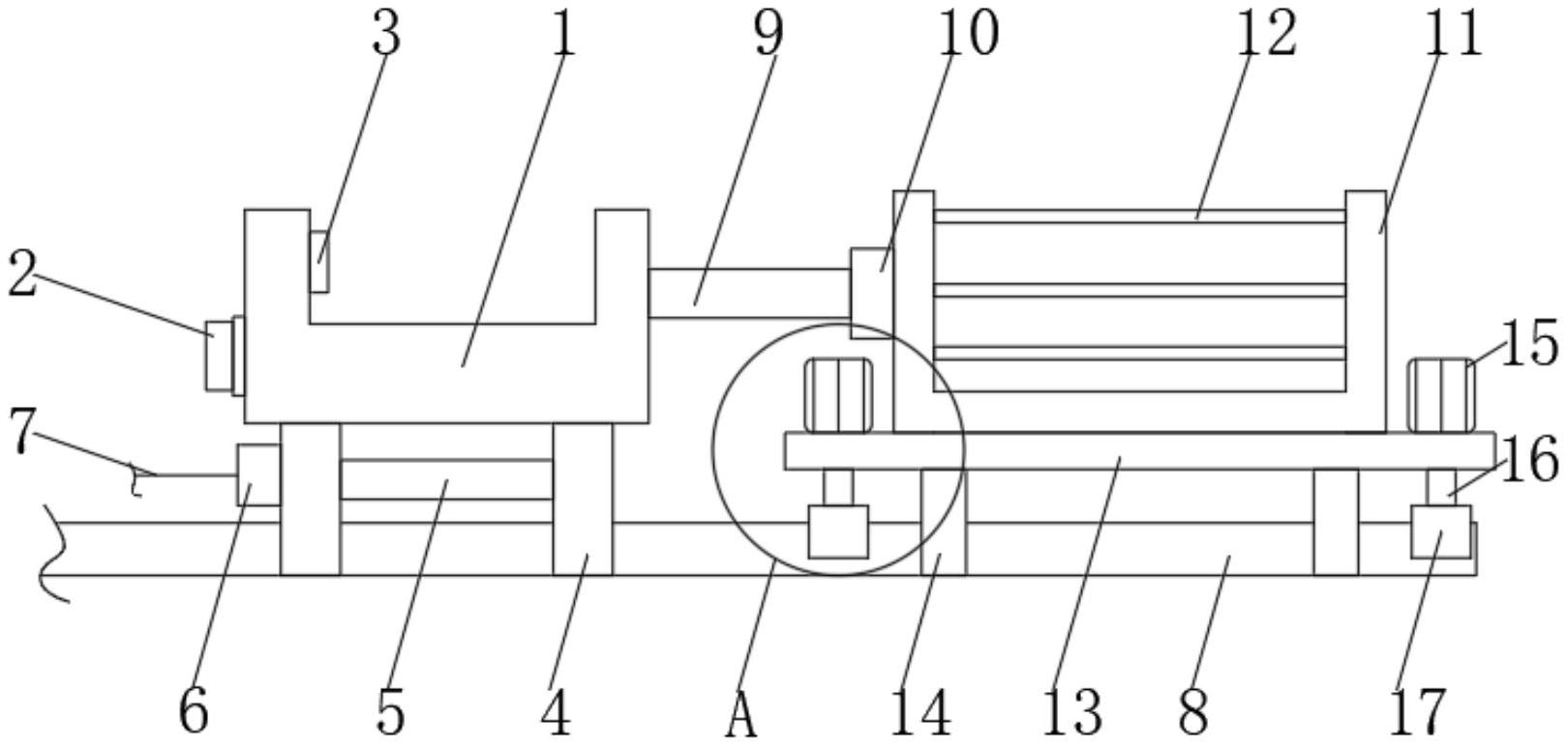 一种山地果园牵引式双轨运输机断绳制动装置-专利