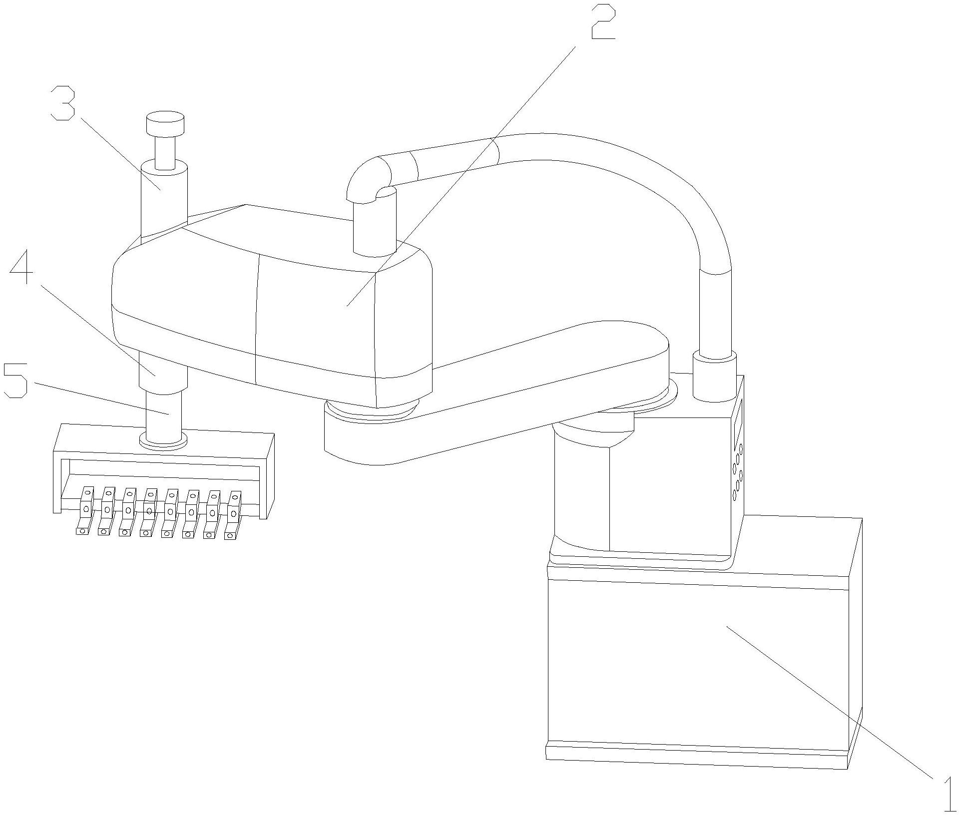 一种机械手台接头的连接结构-专利