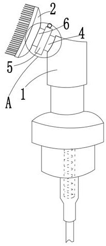 一种硅胶刷泡沫泵-专利