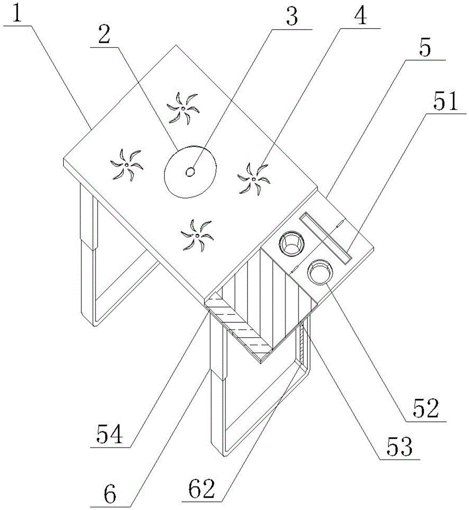 一種具有充電功能的筆記本電腦桌-專利