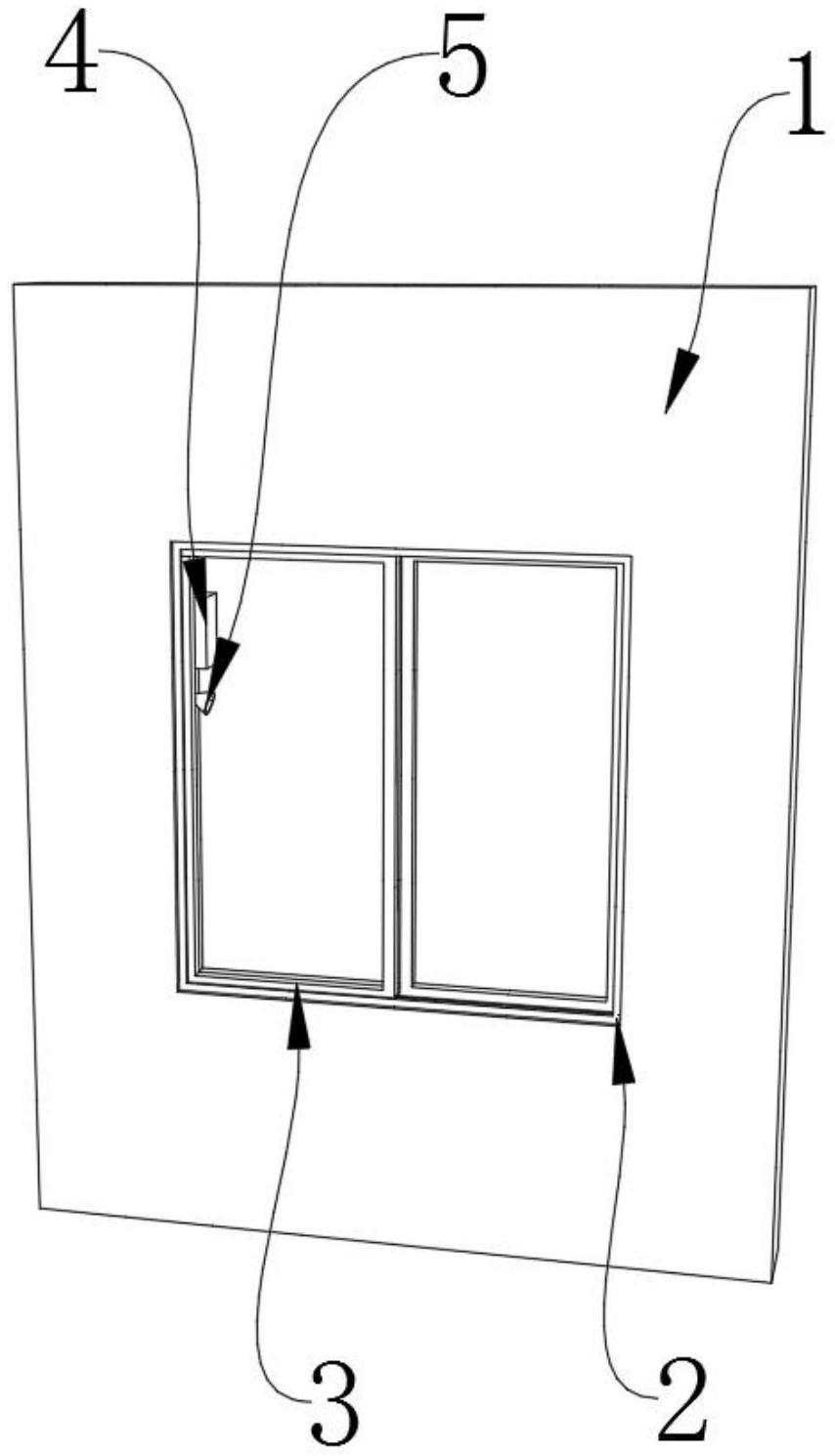 一种用于窗户更换玻璃的固定组件-专利