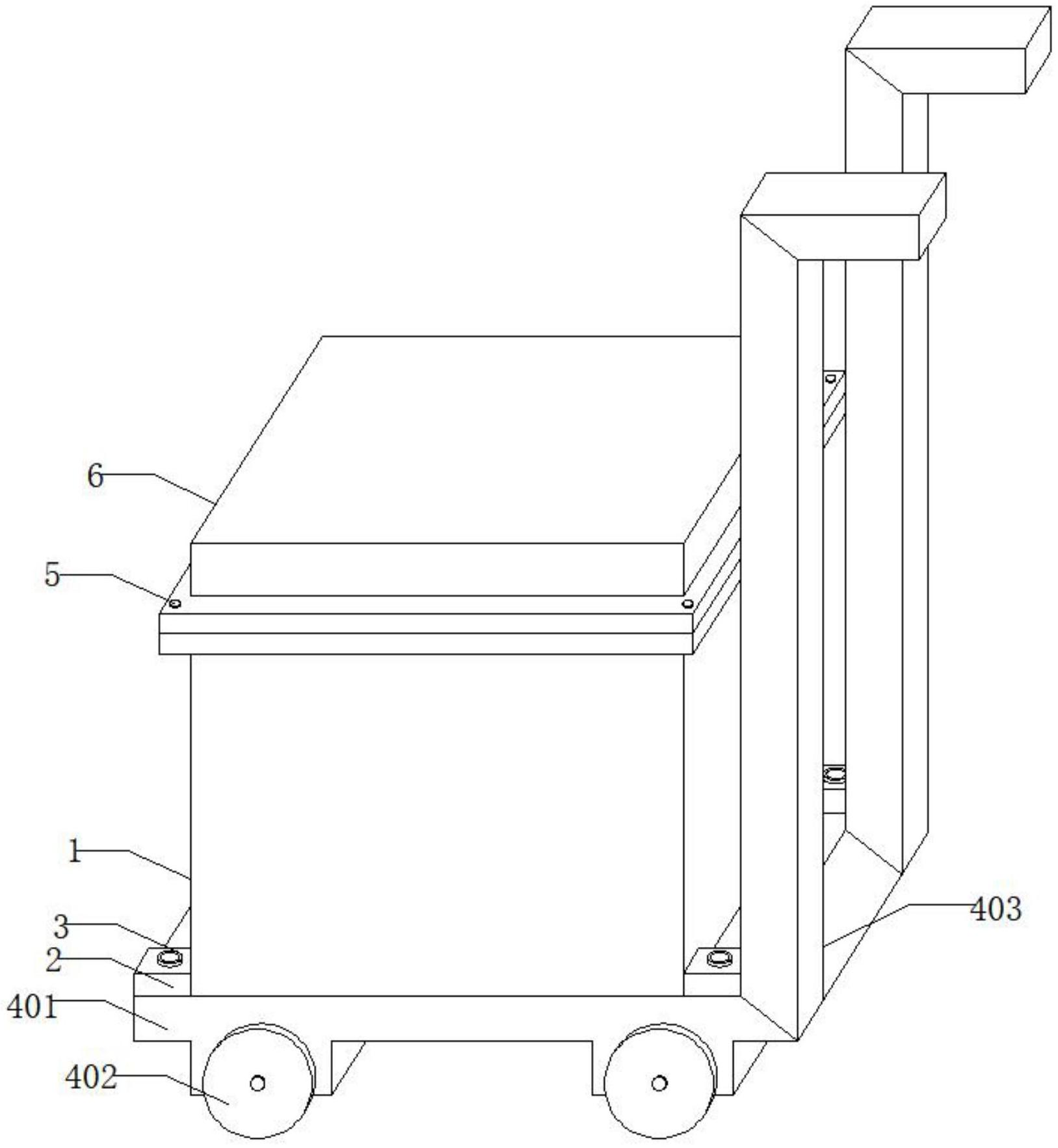 一种方便包裹油漆桶的运输装置-专利