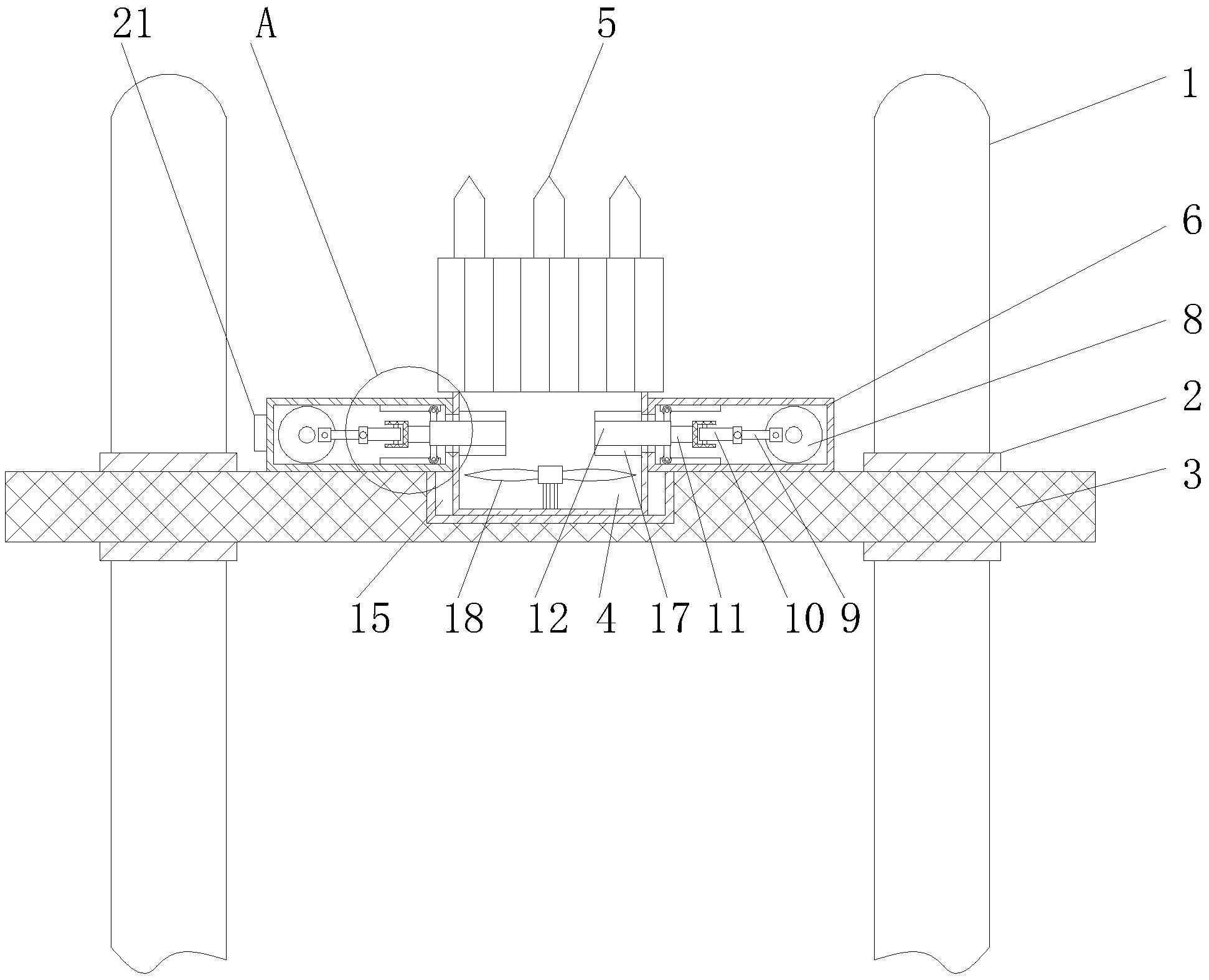 一种高空安装变压器的固定结构-专利