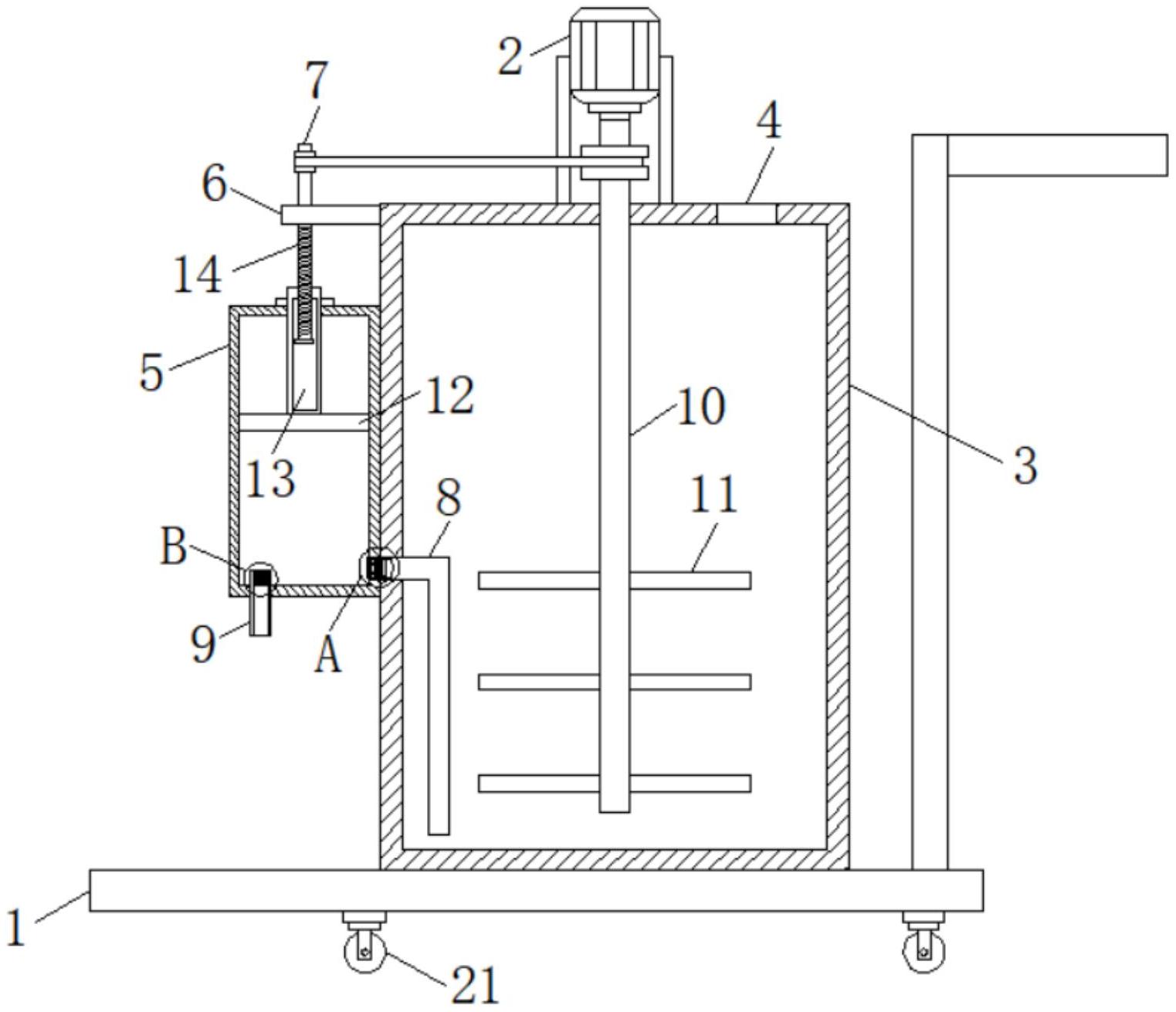 一种比例施肥器用接水装置-专利