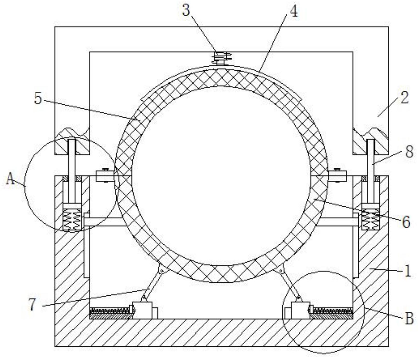 一种水利工程用管道防护装置-专利