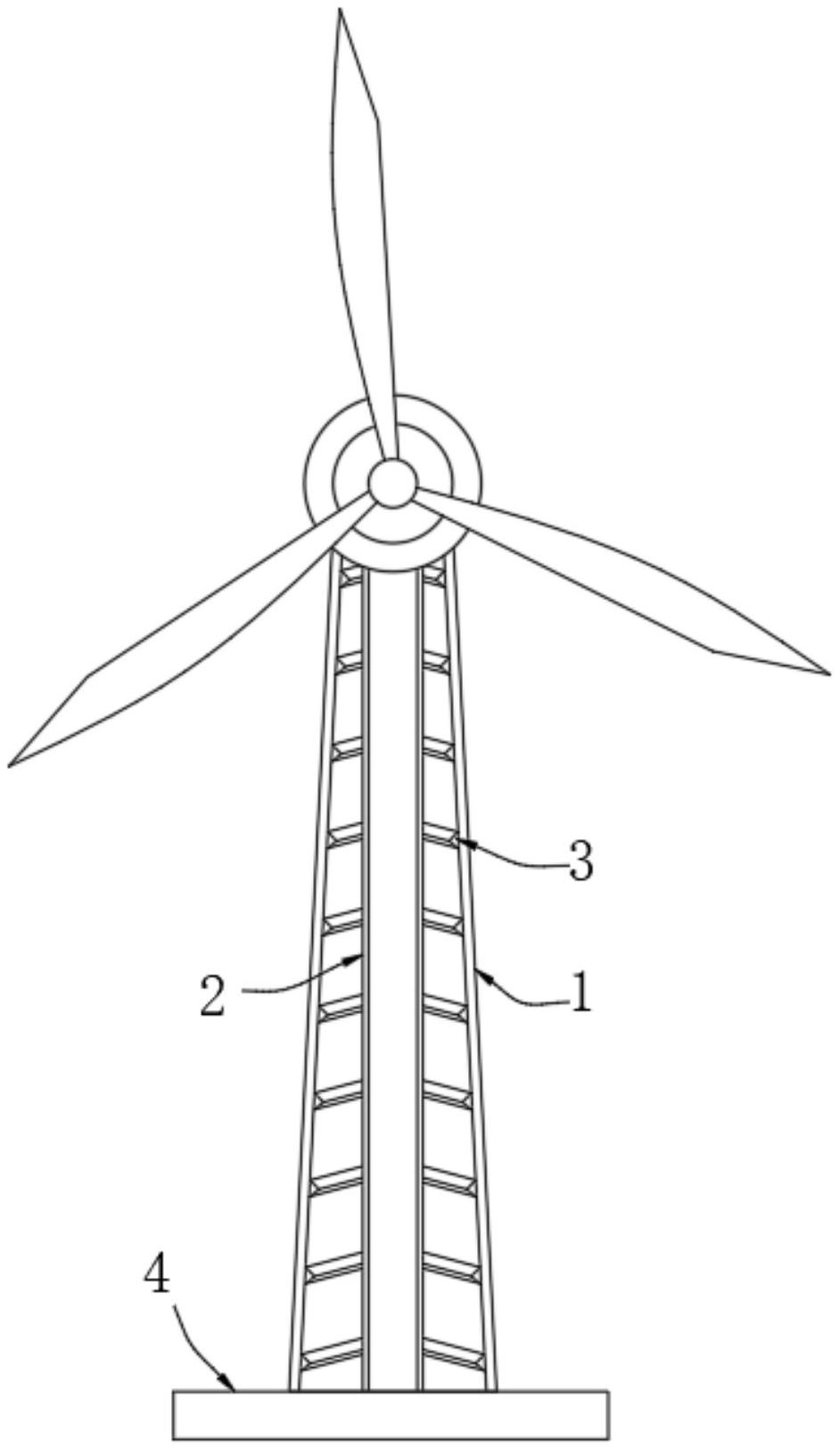 一种用于风力发电的塔架结构-专利