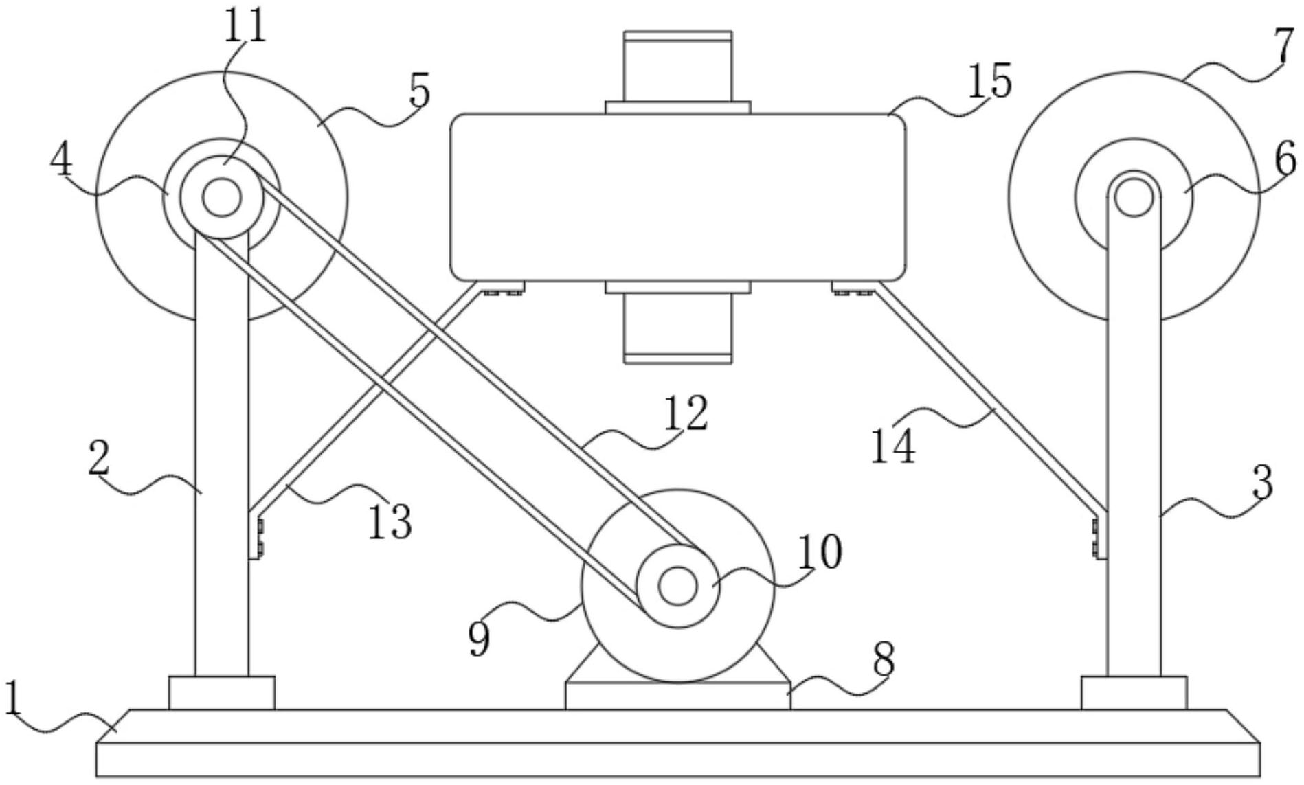 一种烘干均匀的纺织加工烘干装置-专利