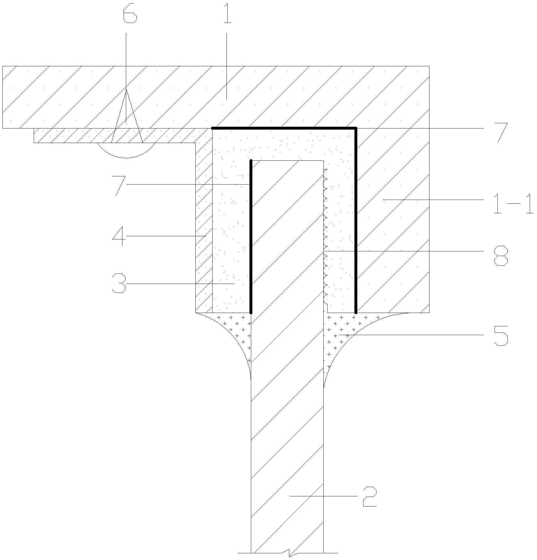 一种密闭箱透视窗密封连接节点结构-专利