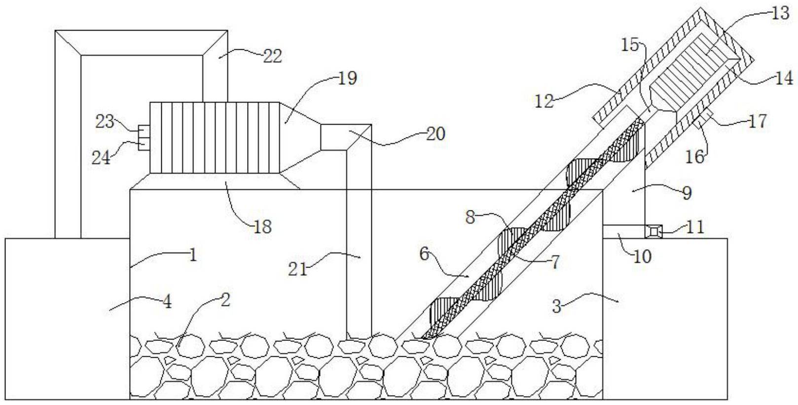 一种化粪池用自动掏料装置-专利