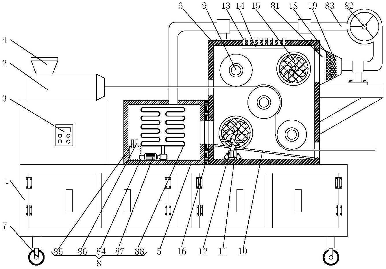 一种流延机压辊的冷却装置-专利