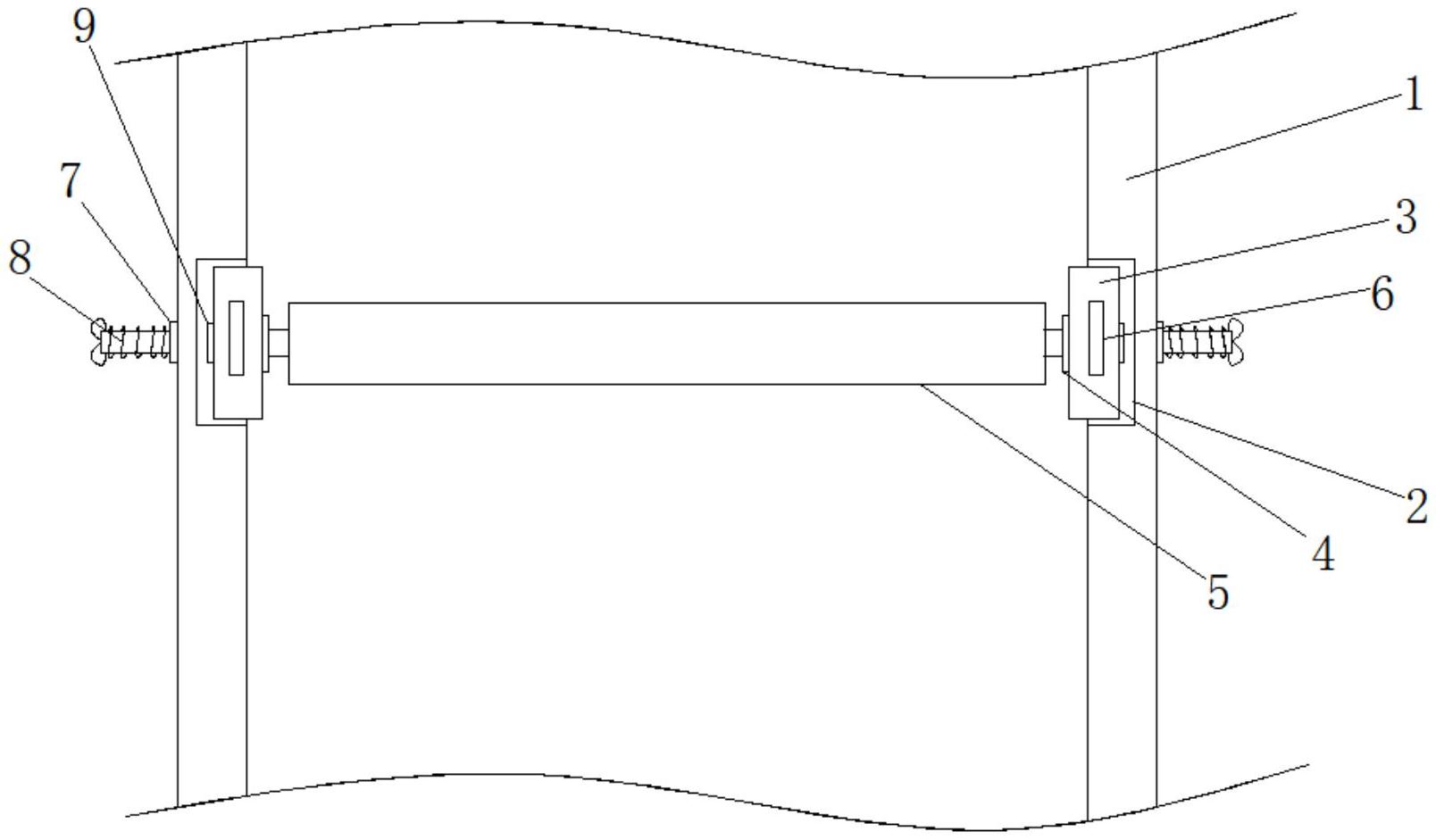 一种便于吹膜机转辊清洁的吹膜机-专利