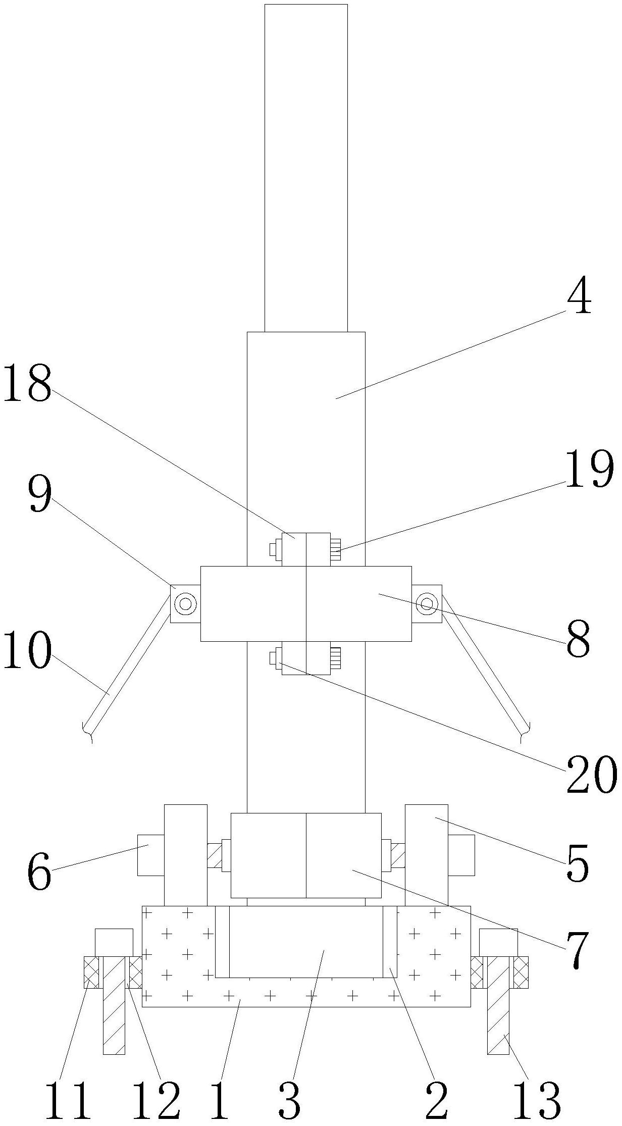 一种稳固的铁艺件连接结构-专利