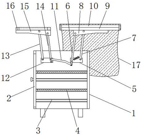 一种防碰撞床头柜-专利
