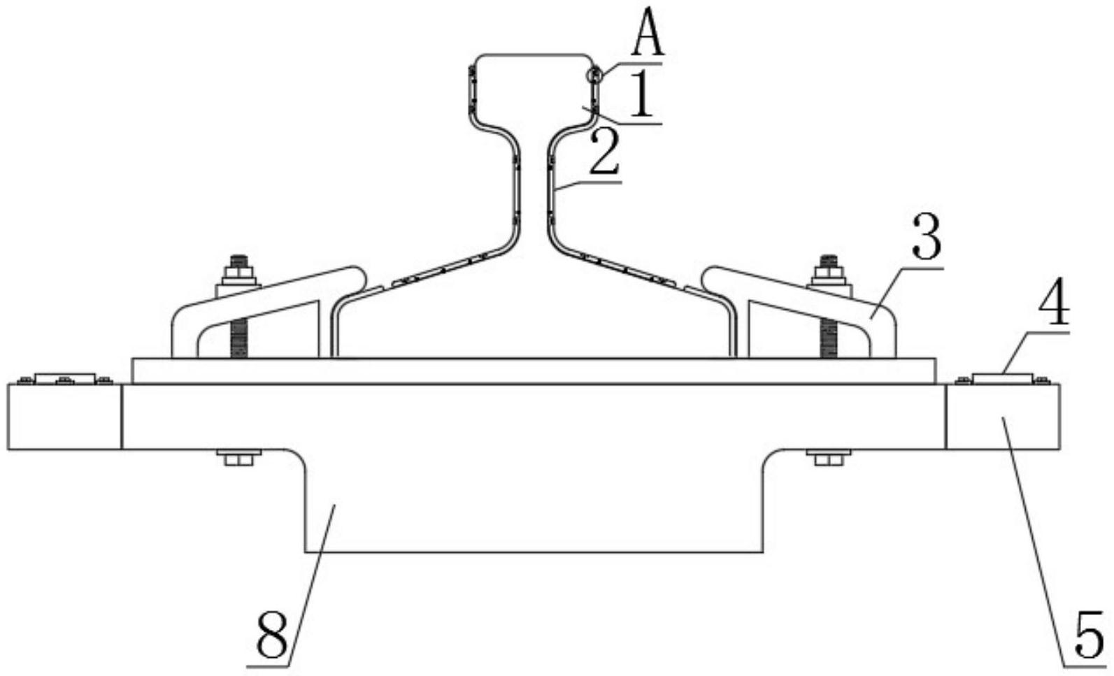 一种焦炉装煤车用导轨结构-专利