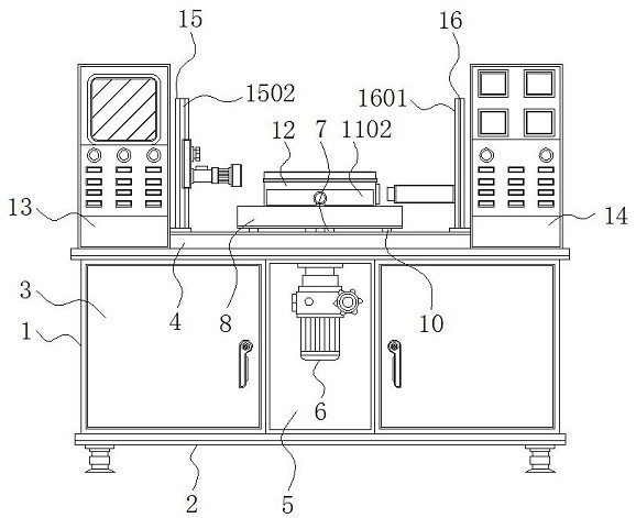 一种具有限位结构便于多方向调节的光伏逆变器检测装置-专利