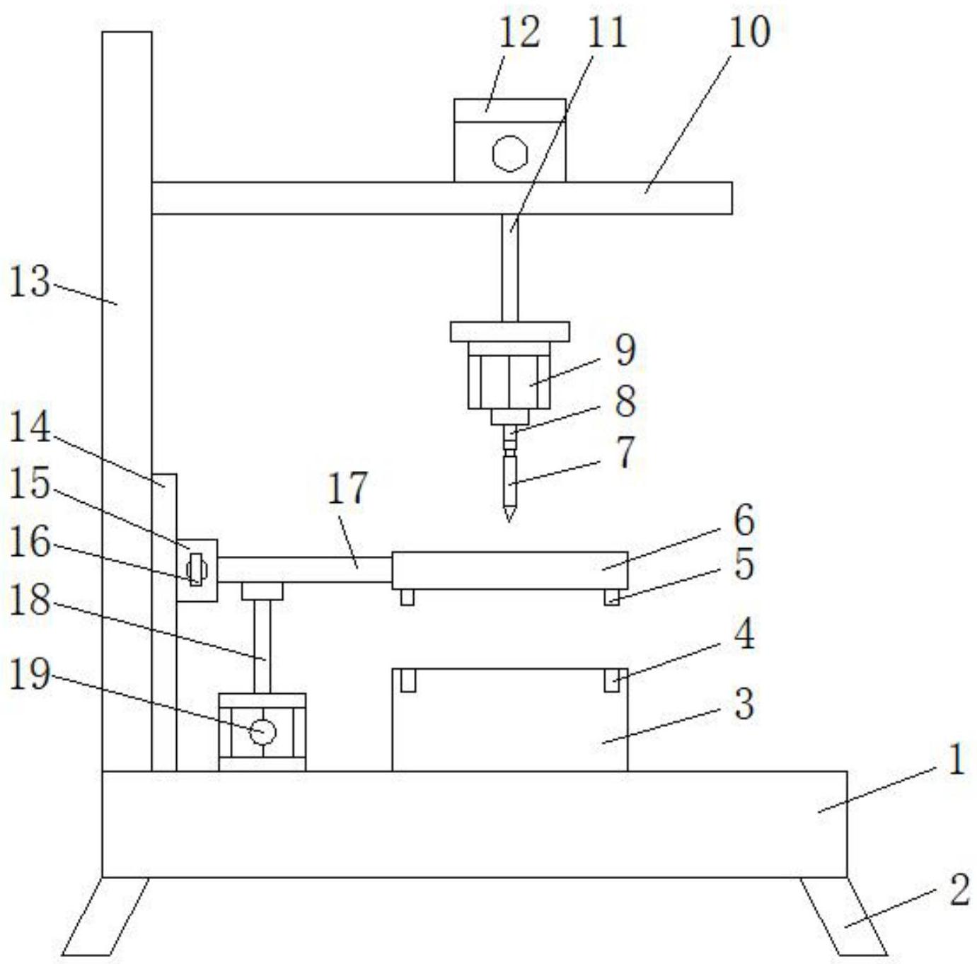 一种电路板生产应定位孔开孔装置-专利