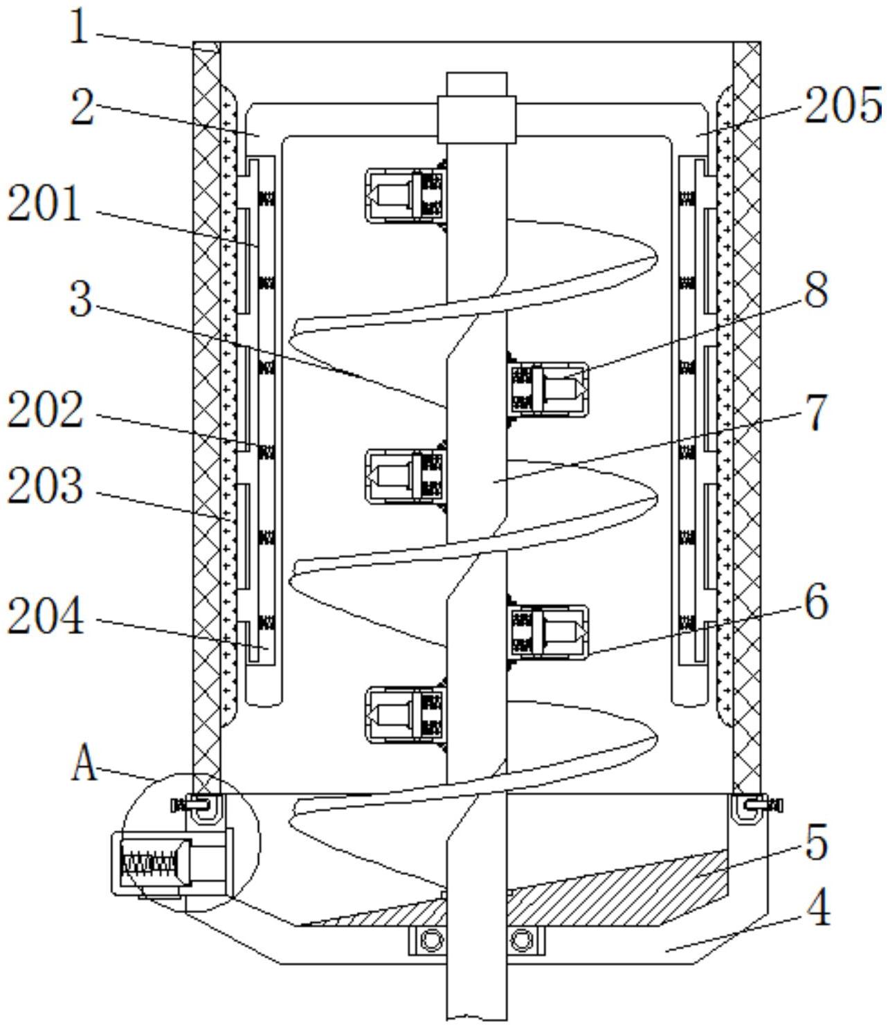 螺旋榨压汁渣分离破壁机结构-专利