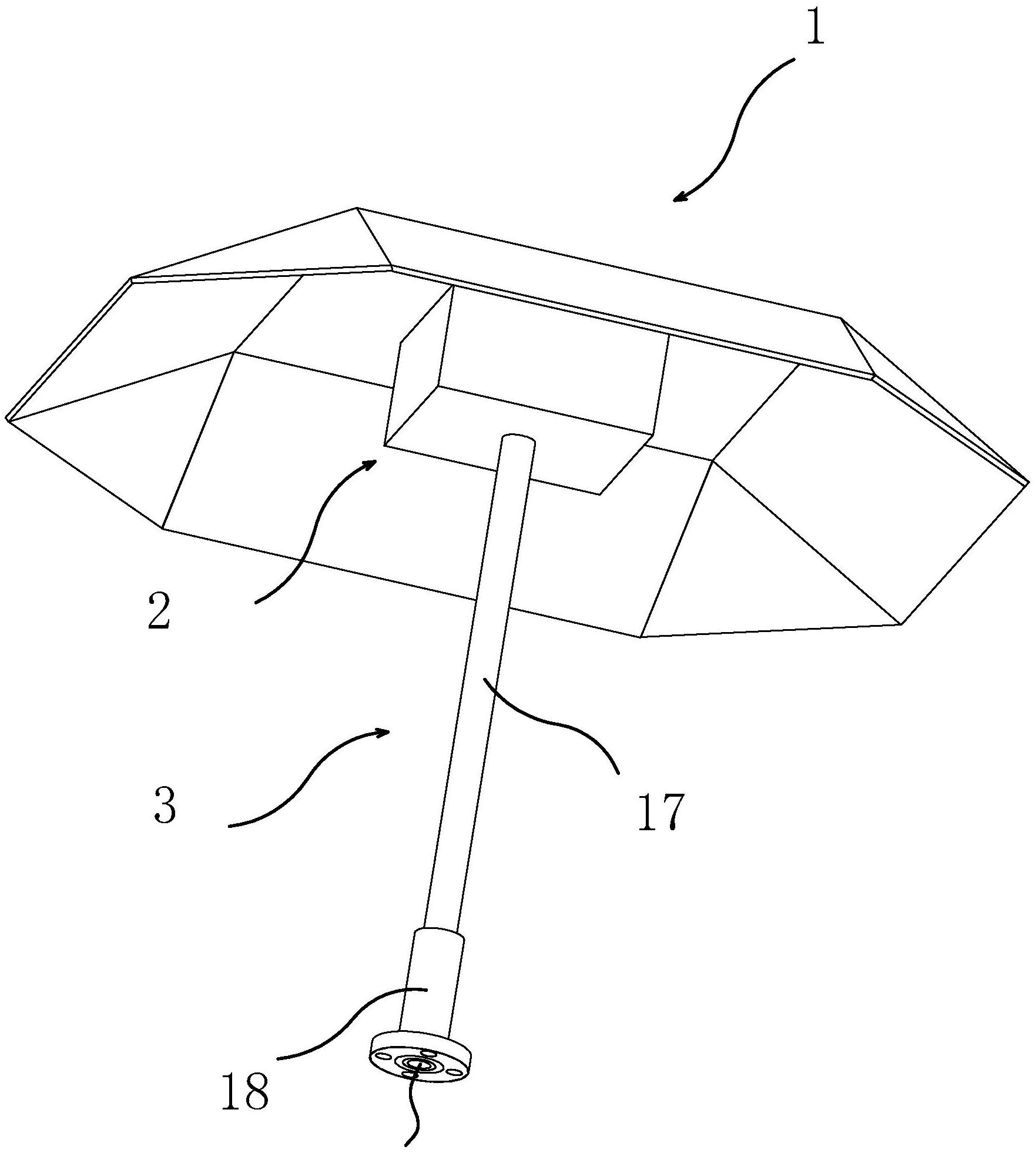 太阳能发电伞-专利