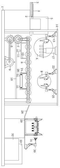 一种排气歧管接口法兰的具有孔径检测功能的生产设备-专利