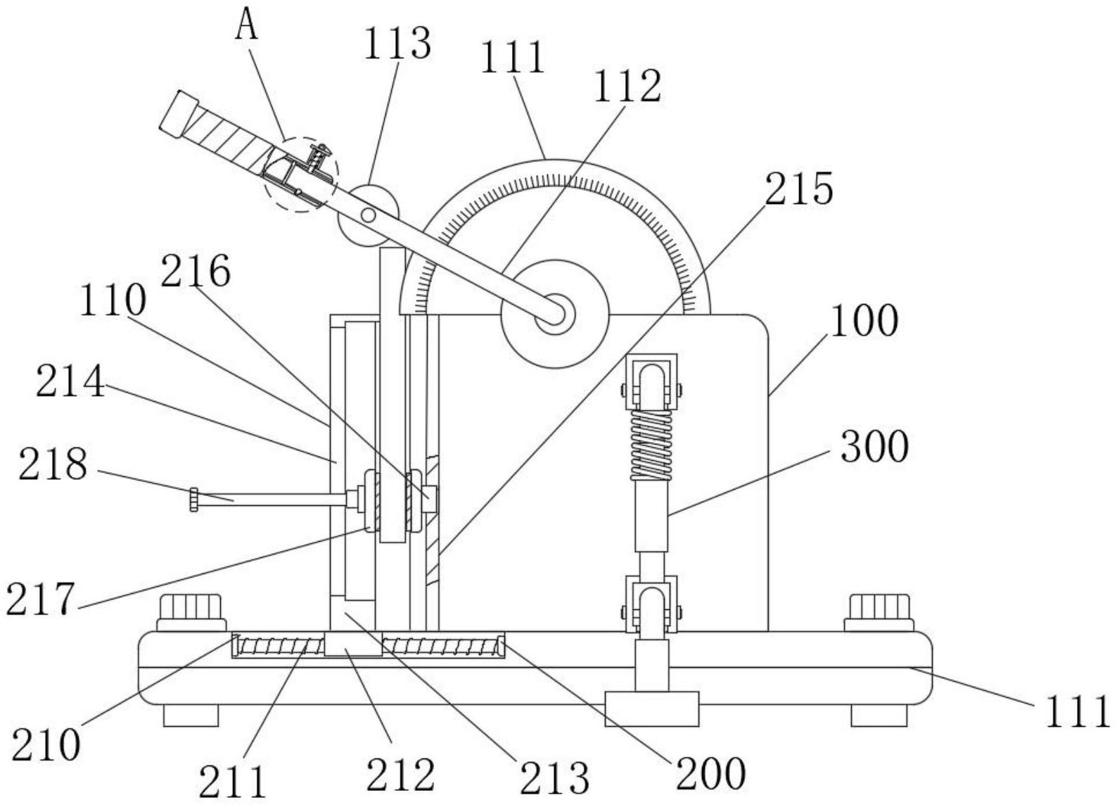 一种铁艺生产用工具架弯管装置-专利